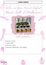 Charger l&#39;image dans la galerie, Formation Sweet Table d&#39;Halloween pour la famille
