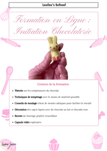 Charger l&#39;image dans la galerie, Formation en Ligne : Initiation Chocolaterie
