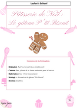 Charger l&#39;image dans la galerie, Formation en Ligne : Gâteau P&#39;tit biscuit
